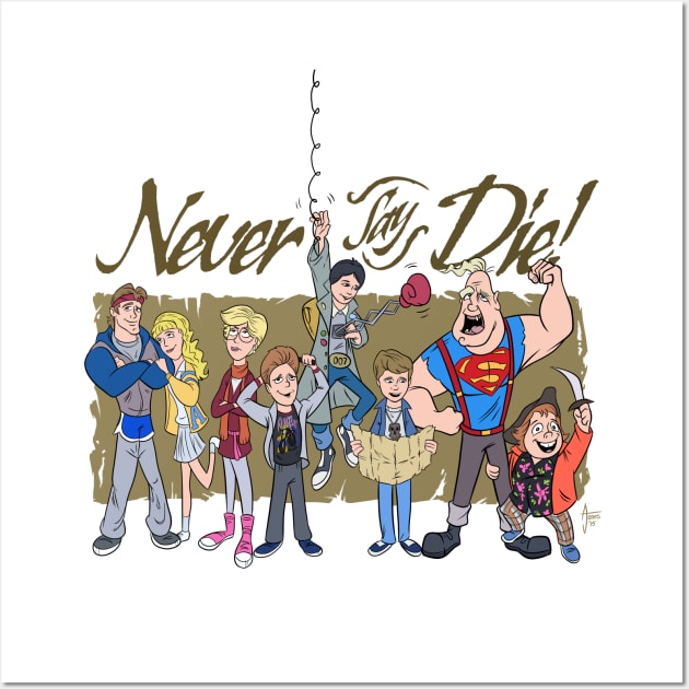 Never Say Die! Wall Art by Andrew Jones